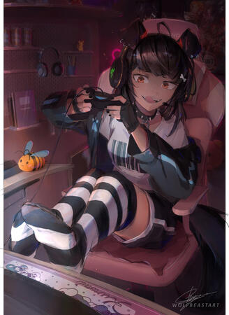 Commission for ribbonfemale